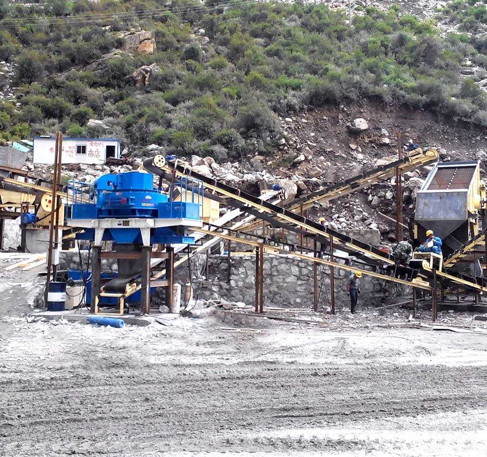 1000t/h砂石骨料濕法生産工藝簡介