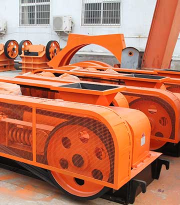 珍珠岩對輥破碎機