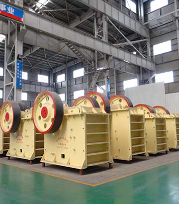 石灰石颚式破碎機