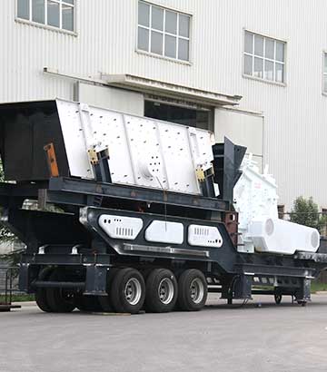 移動式建築垃圾破碎機