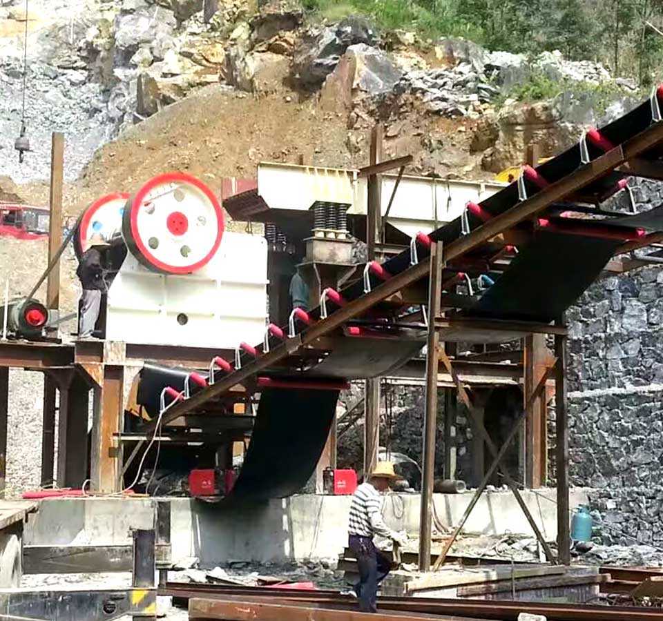 建築垃圾破碎生産線