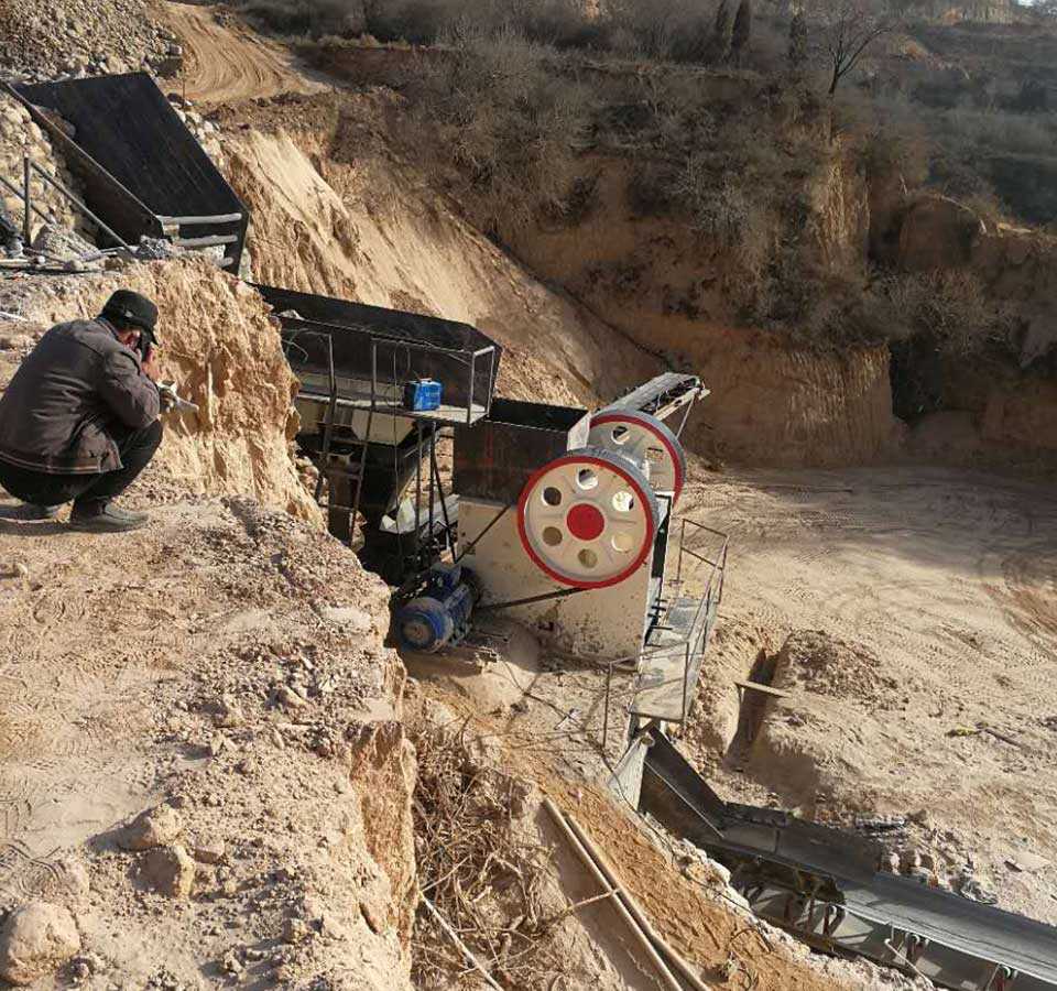 石頭破碎生産線