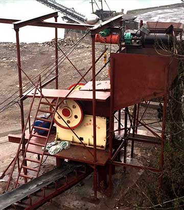 四川鐵礦石生産線