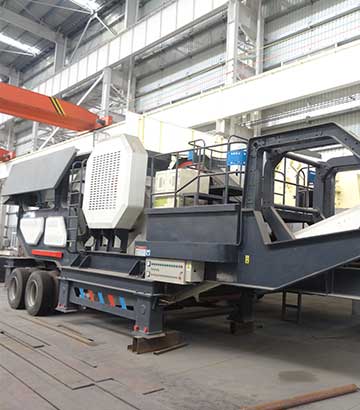 颚式移動破碎站