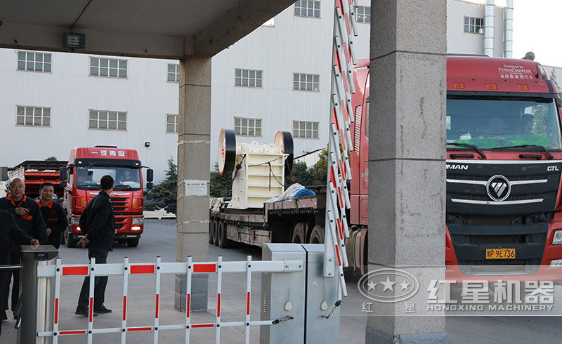 時産800方制砂生産線發貨現場