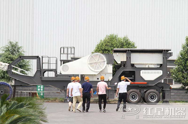 客戶到廠親自參觀紅星設備