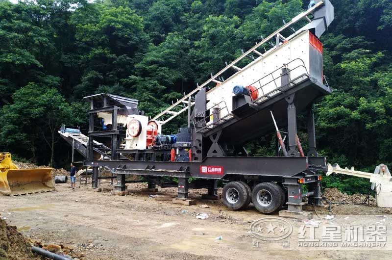 移動式建築垃圾破碎機