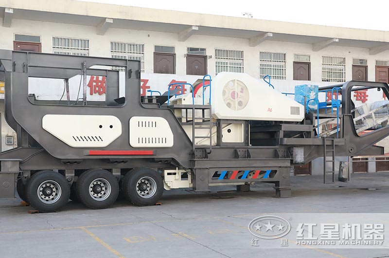 颚式移動破碎站