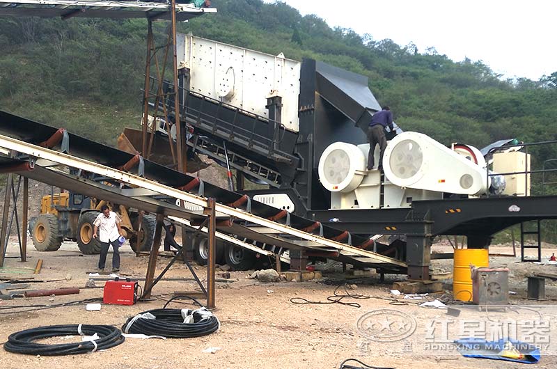 抵達河南洛陽，準備投産使用