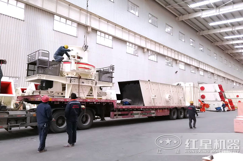 石灰石時制砂機發貨設備前例行檢查