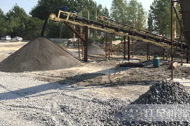 成品石子規格全、粒度均勻、針片狀少