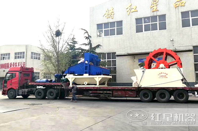 細沙回收機發往河南周口