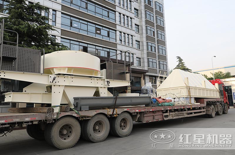 石灰岩制砂機發往山西
