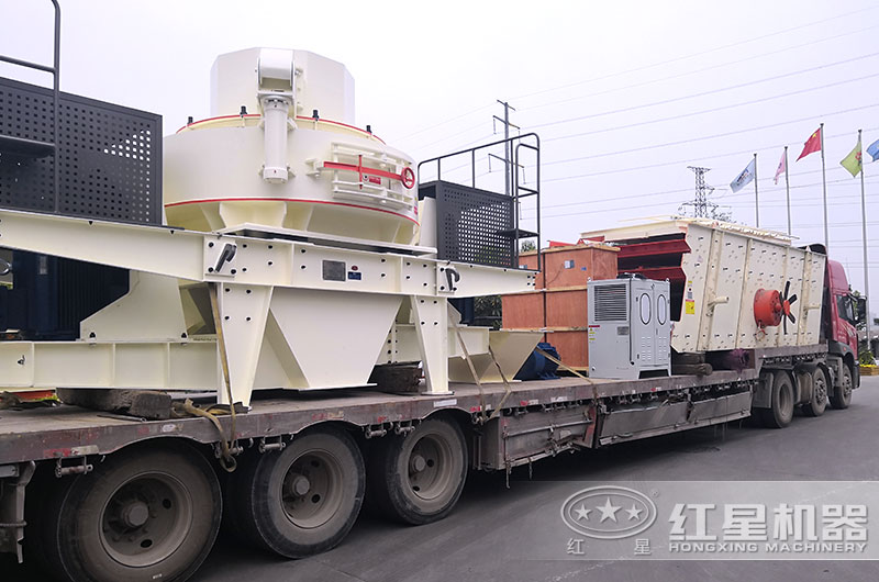 機制砂設備持續發貨中