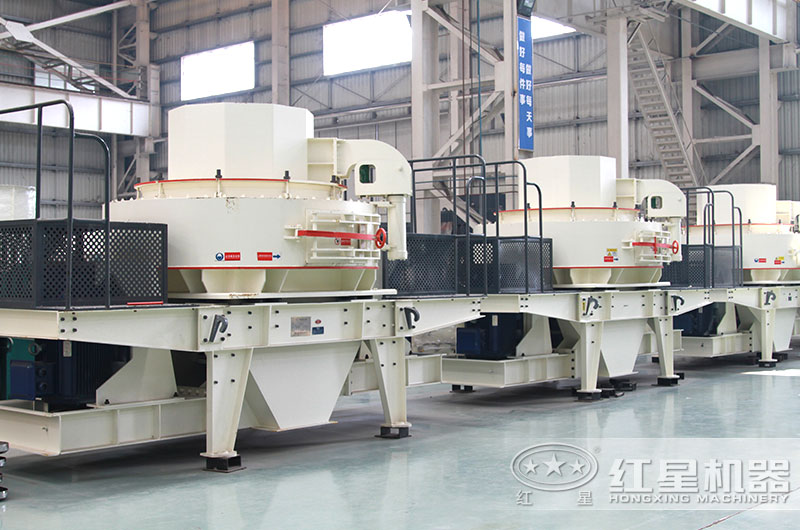 石灰岩制砂機實拍圖