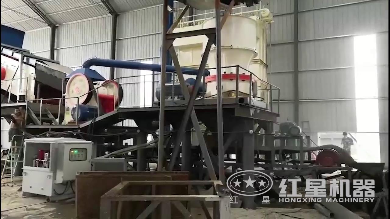 嵩縣砂石生産線視頻