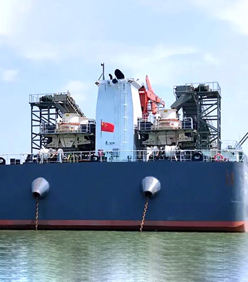 湖南船載制砂廠項目_水上砂石生産線設備配置方案